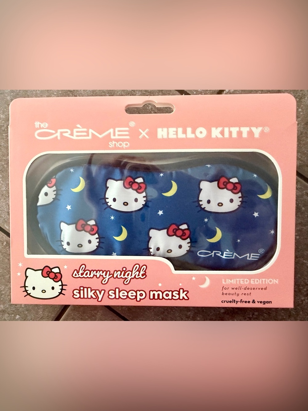 Crème Shop x Hello Kitty Silky Sleep Mask Limited Edition BNIB